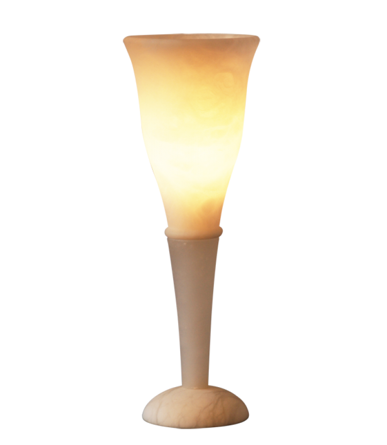 Tischlampe Alabaster GB 15 natur