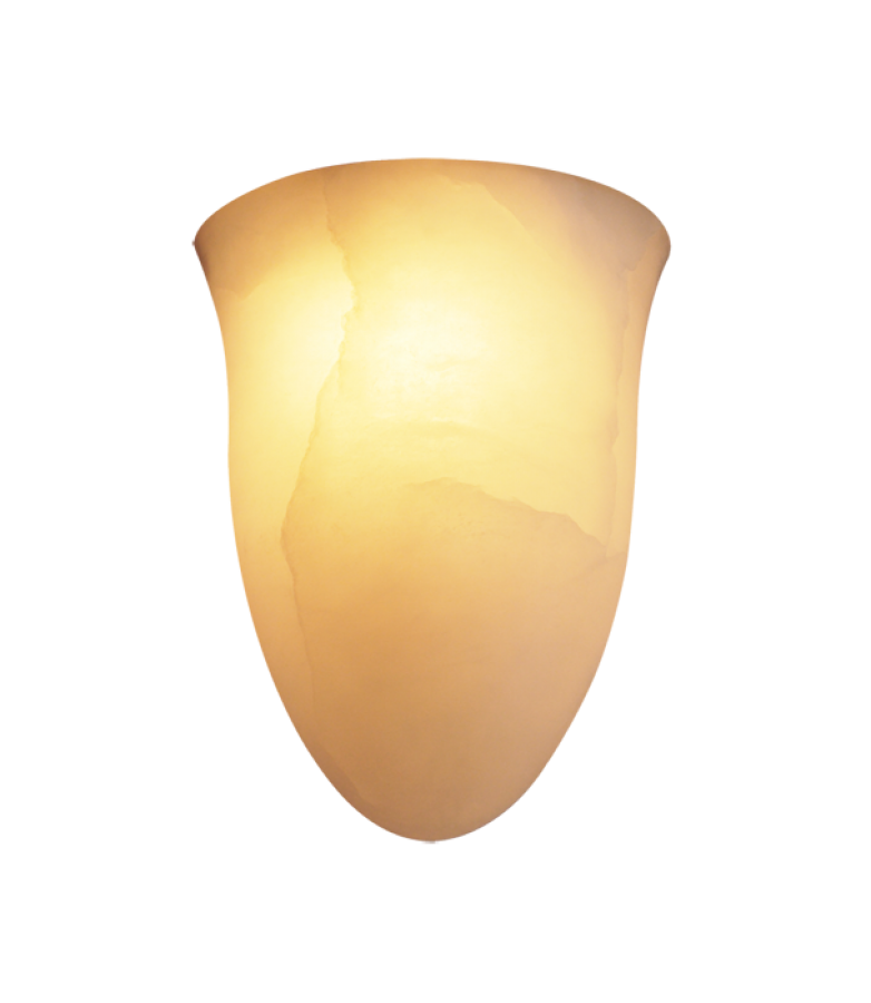 Alabasterwandlampe GB 21 natur
